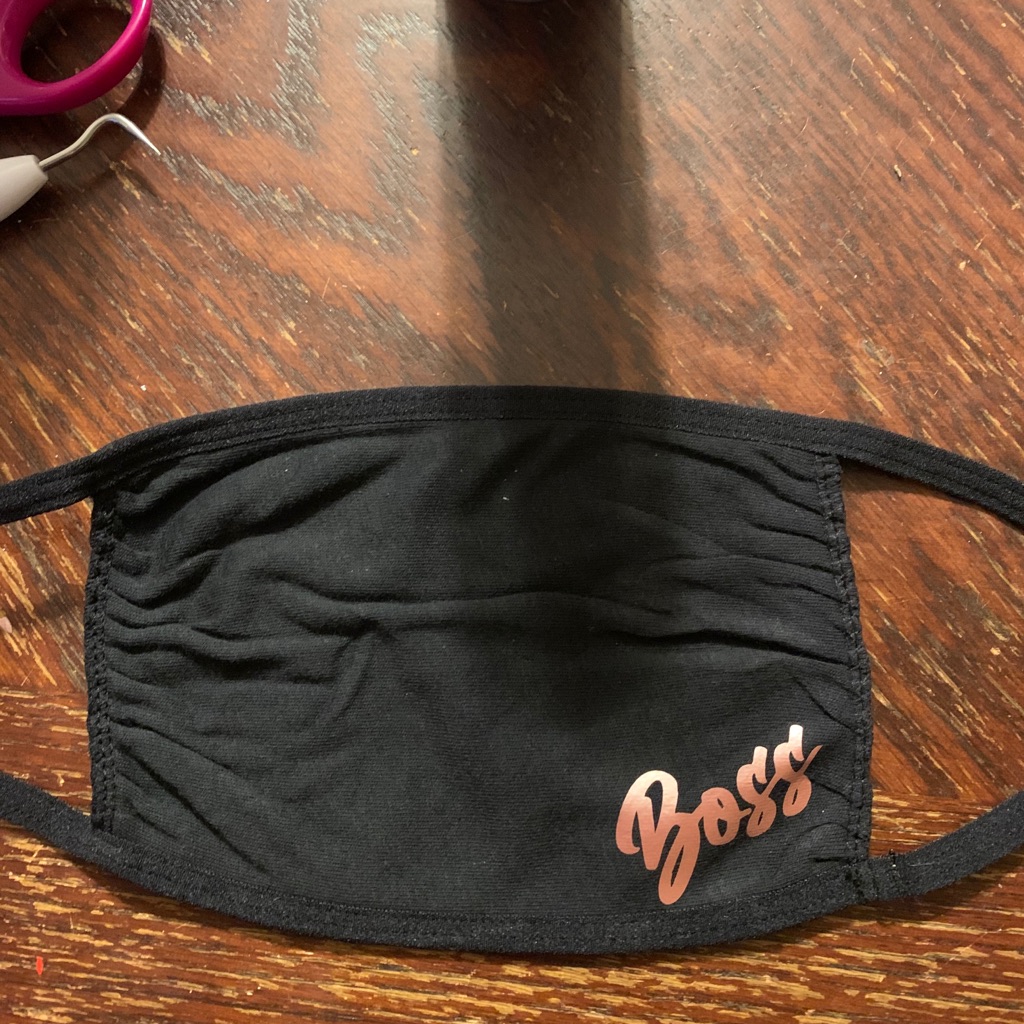 Brand New Black Face Mask